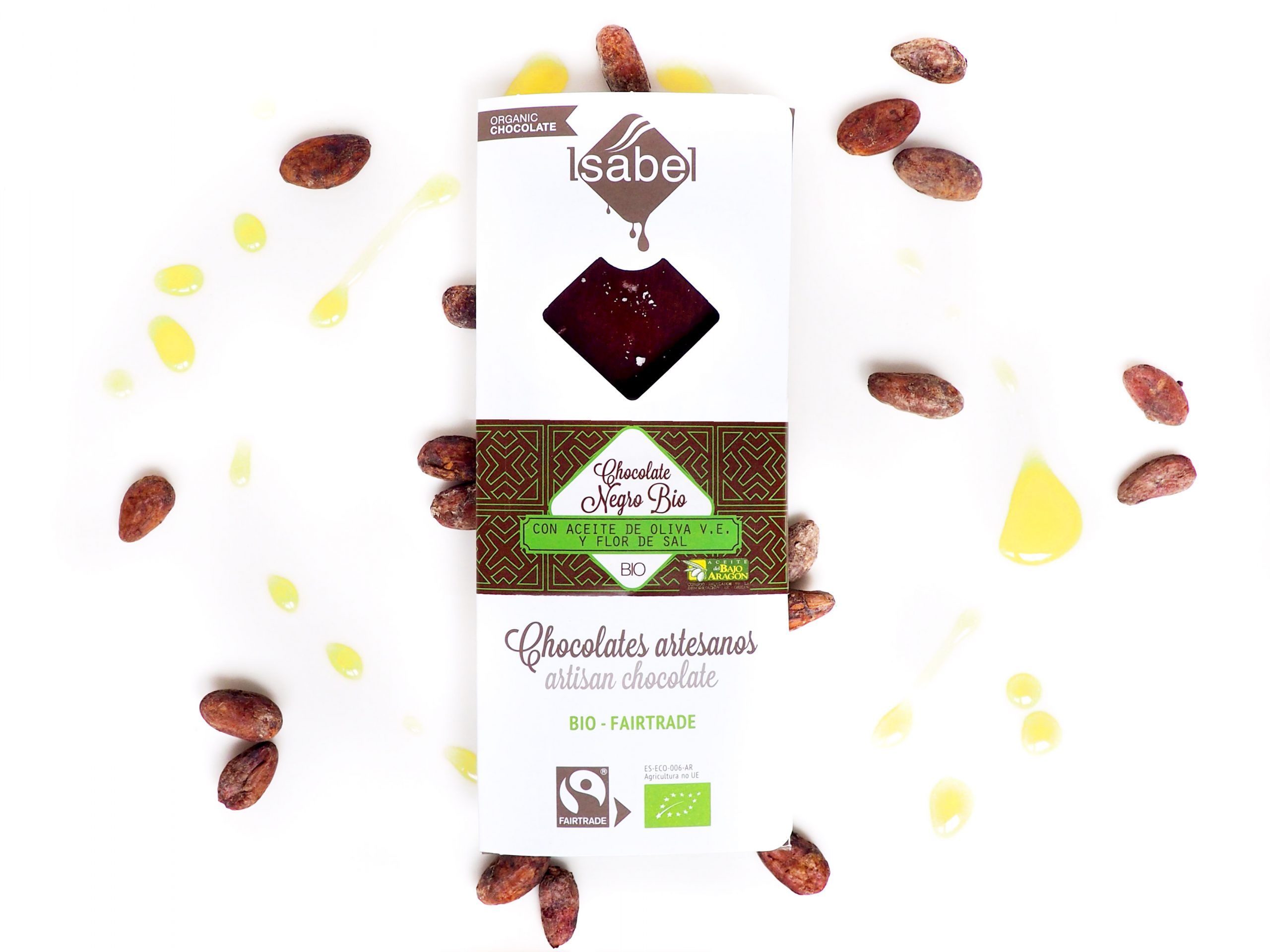 Tableta Chocolate Negro AOVE y Flor de Sal BIO y ECO web scaled